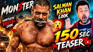 MONSTER TEASER 150 SEC FULL TABAHI 🔥! SALMAN KHAN 