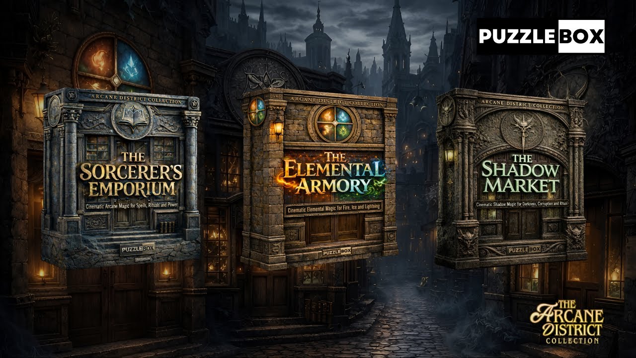 The Arcane District Collection | Cinematic Magic Sound Effects