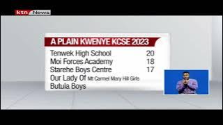 KCSE 2023: Mabingwa wa 'A'