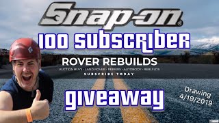 We hit 100 subscribers!!!  Comment below to be entered in the drawing