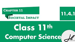 Class 11 ch 11  Data Protection 11.4.1 || Societal Impact ||