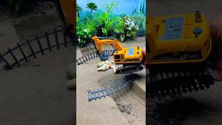 Diy mini creative project how to make bridge in river #asmr #construction #handmade