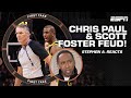 Scott Foster doesn&#39;t need to be on the same court as CP3 moving forward! - Stephen A. | First Take