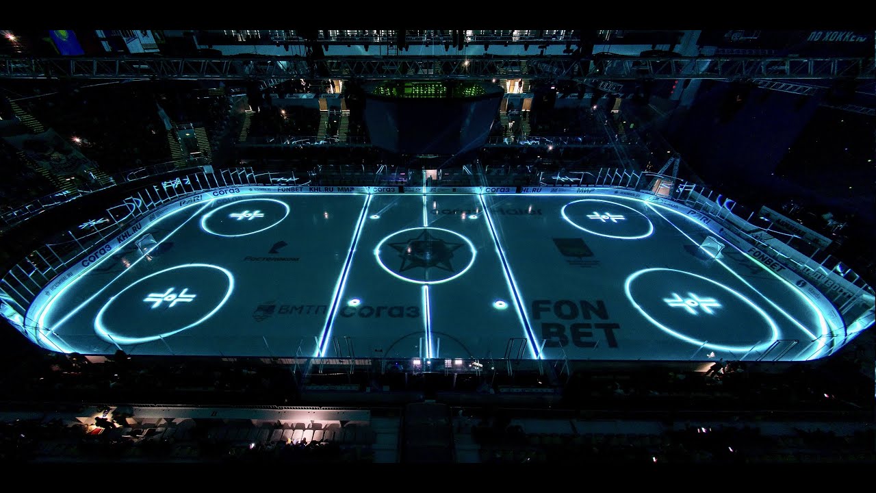 Предматчевое хоккейное лазерное шоу ХК "Адмирал". Сезон 2022-2023 ...