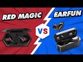 Red Magic TWS Gaming Earbuds vs EarFun Free Pro Earbuds - Audio Test, Mic Test & Latency Test