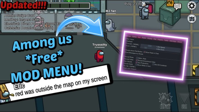 among us mod menu android