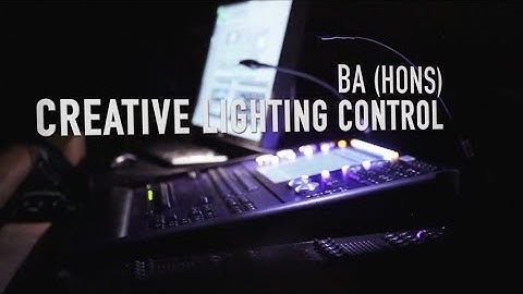 Creative Lighting Control BA (Hons) at Rose Bruford College