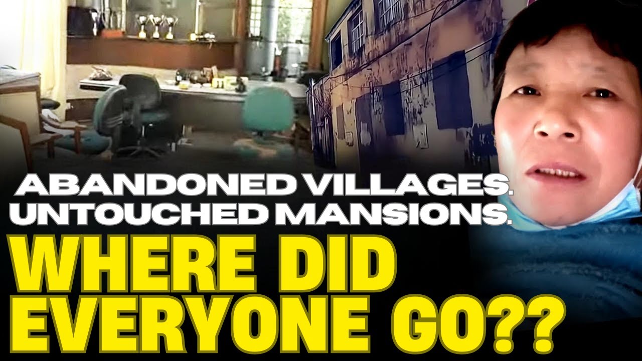 Terrifying! Abandoned Villages With Untouched Mansions in China—Where Did Everyone Go?