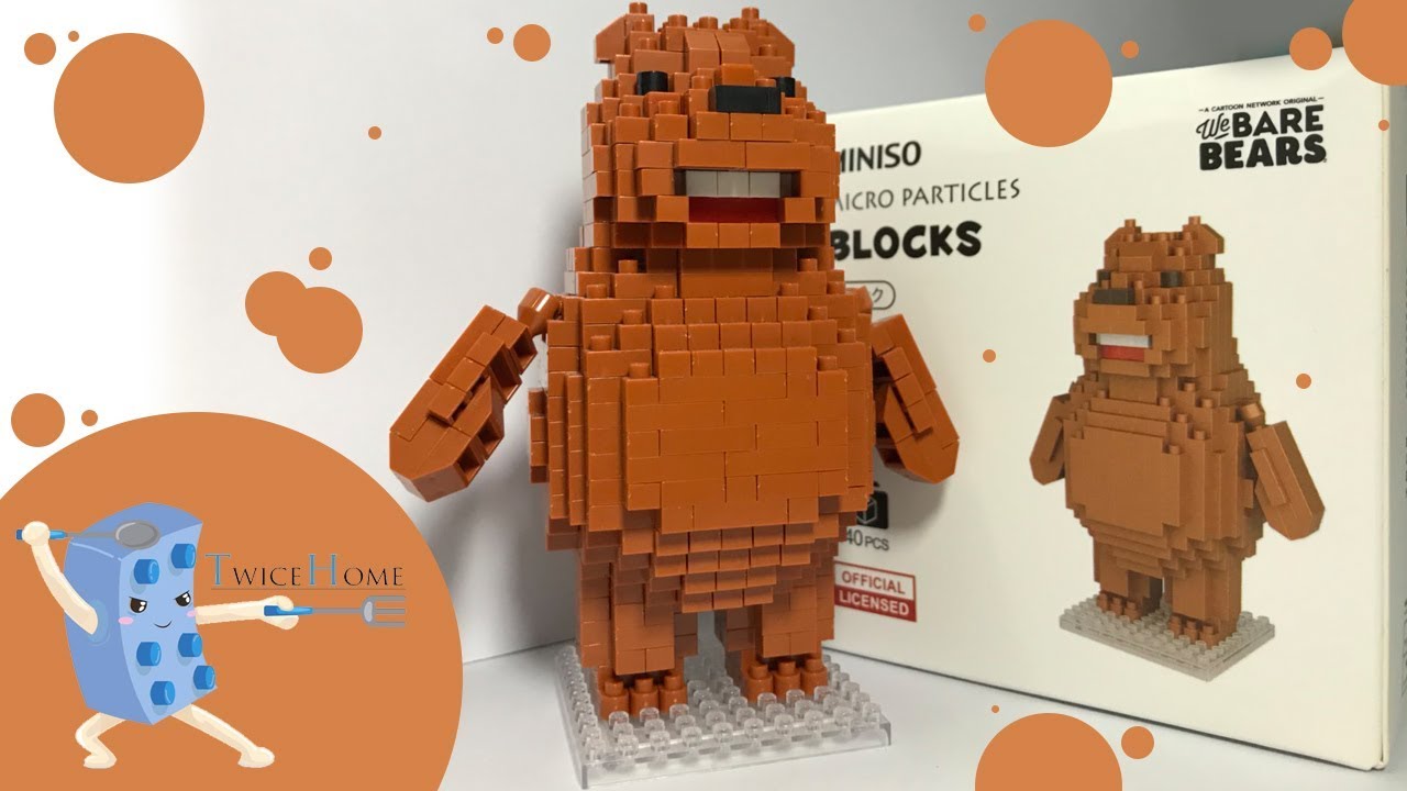 ต่อตามใจ EP2 : GRIZZLY (มีแจก!!) | We bare bears Micro block - YouTube