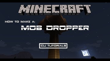 Minecraft Mob Dropper Tutorial!