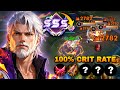 CHINA HUANG ZHONG 100% CRIT RATE BUILD BOMBARDING ENEMIES IN FARM LANE! | HONOR OF KINGS