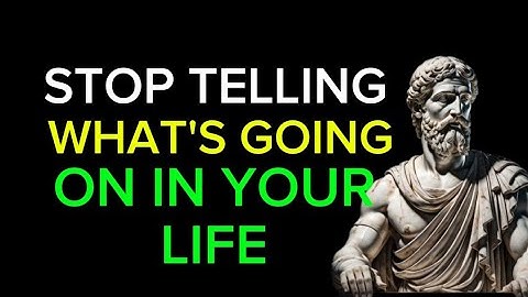 How to DISAPPEAR and TRANSFORM Yourself | The STOIC Way