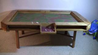 Wood Building A Folding Wargaming Table Plans DIY - Luthier