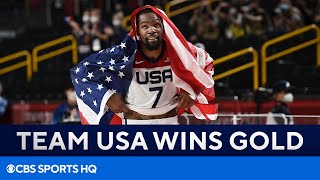 Team USA Basketball Wins Gold | Tokyo Olympics | CBS Sports HQ