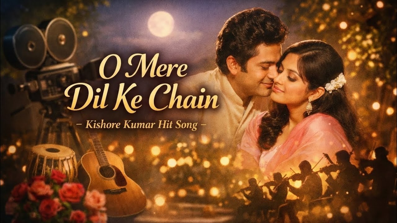 O Mere Dil Ke Chain – New Retro Romantic Song 2026 | 70s Bollywood Style Love Song