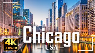 Chicago 4K Video Ultra HD | USA 4K | Cinematic Travel Video | America
