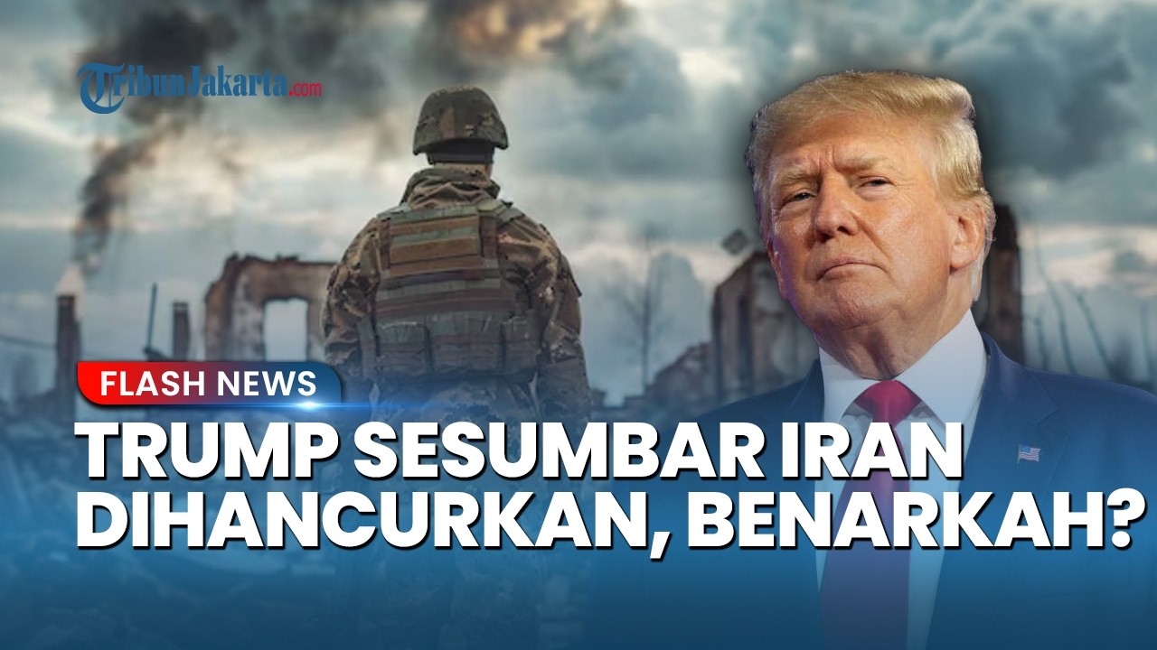 Beda Pernyataan! Trump Bilang Kekuatan Udara Iran Dihancurkan tapi Pasukan AS Masih dalam Bahaya