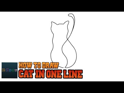 Kitty Draw Line by ArgeWorld