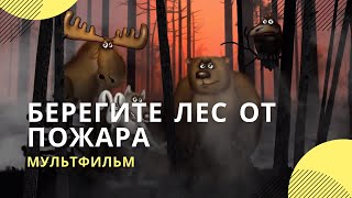 «Берегите лес от пожара» | Мультфильм