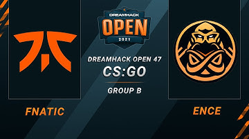 CS:GO - ENCE vs. Fnatic [Nuke] Map 2 - DreamHack Open 47 - Group B