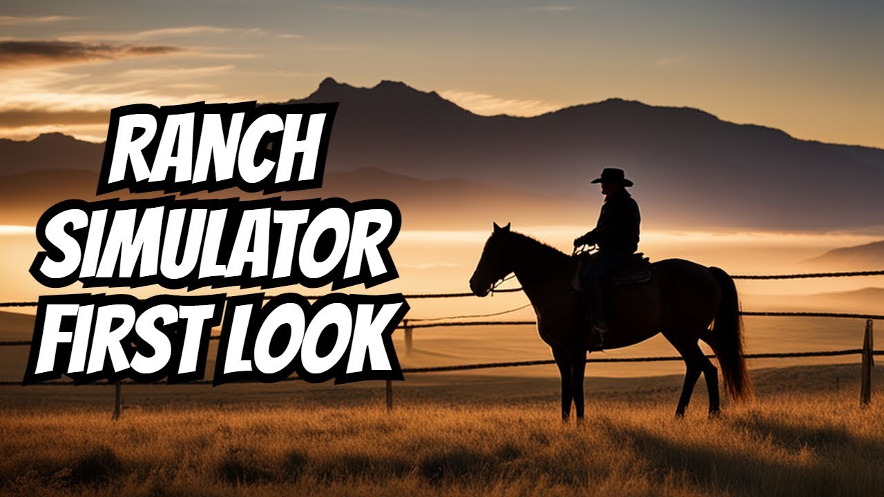 Ranch Simulator NEW UPDATE FIRST LOOK 