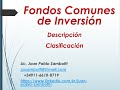 Fondos comunes de inversión  Descripción clasificación VF