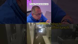 Plumber Left the Water On… Flooded the Entire Unit #landlordlife #contractorfail #rentalproperty