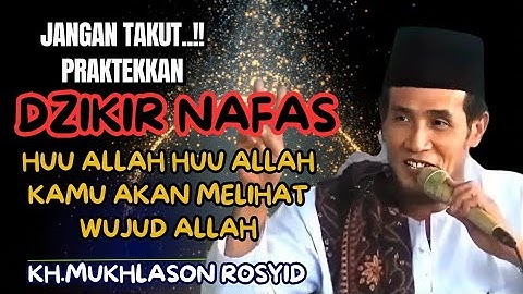 Dzikir nafas huu Allah huu Allah kamu akan melihat wujud Allah💥KH mukhlason Rosyid #tauhid #shorts 