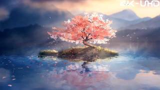 CHERRY BLOSSOM ISLAND WALLPAPER - Creative Visuals - 4K screenshot 5