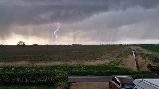 #Onweer Brouwershaven, Zeeland - 15 april 2024