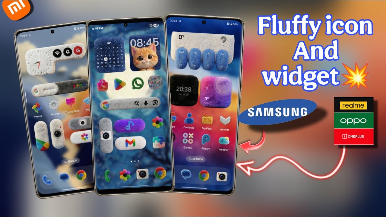 Best Aesthetic Android Setup 2026 | Fluffy Icons & Widgets Tutorial ✨