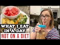 WHAT I EAT IN A DAY // BUSY MOM NOT ON A DIET