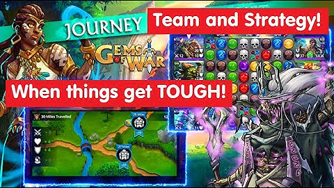 Gems of War Journey Event Higher Levels teams guide and strategy