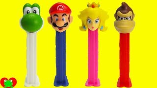 Super Mario Pez Candy Dispensers and surprises with Toy Genie. There are 4 Super Mario Pez Candy Dispensers to collect in this 