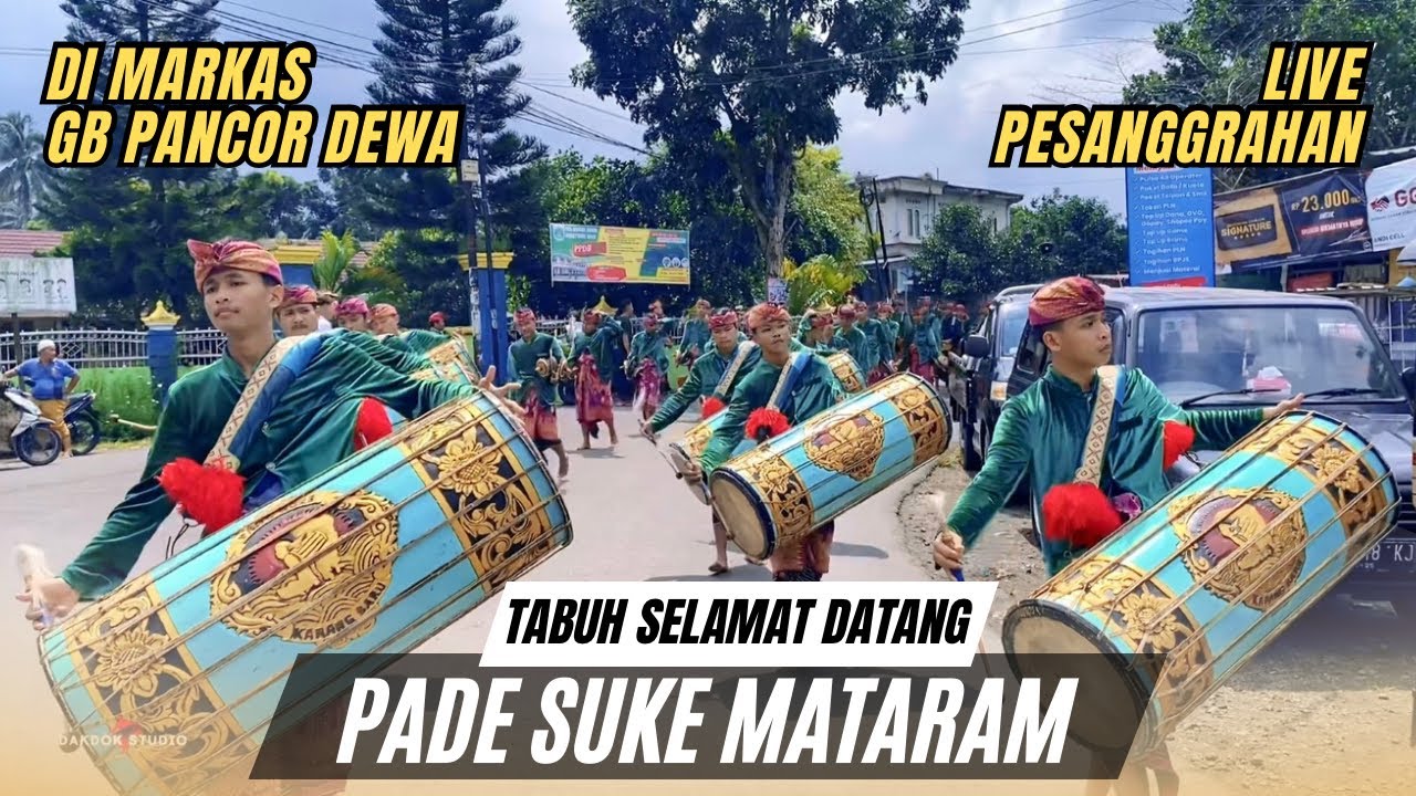 TAMPIL SELALU MEMUKAU!! || TABUH SELAMAT DATANG PADE SUKE DI PESANGGRAHAN LOTIM