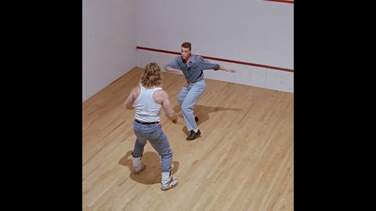 Lion vs. Big Guy | Lionheart (1990) 