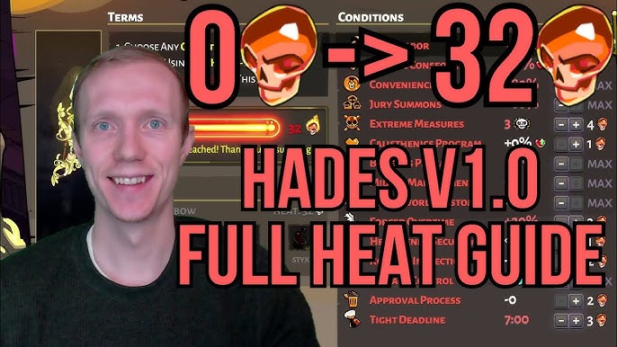 Hades: jogador consegue completar o jogo no nível 64 de calor