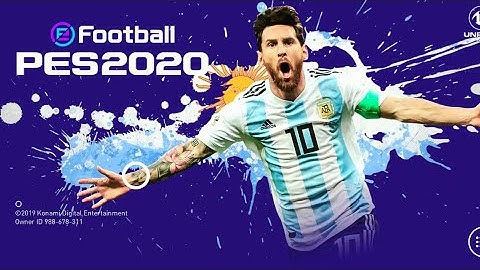 PES 2020 Mobile Patch V4.4.0 full licensed Logos and Kits, Best Graphics