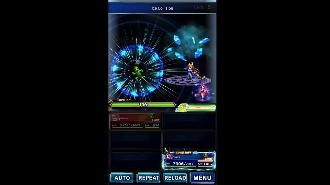 FFBE Limit Bursts - Neo Vision Mediena (Ice Collision)