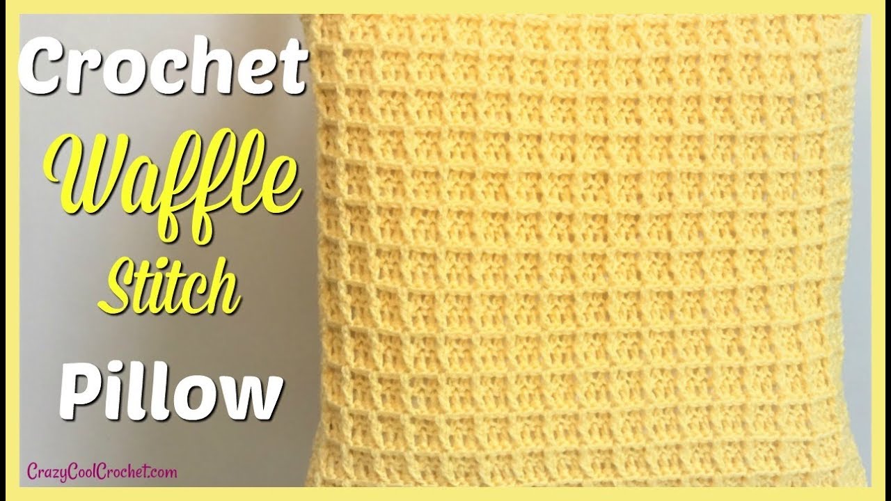 waffle pillow case