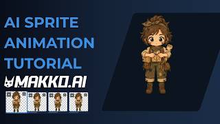 AI Sprite Animation Tutorial | GPT Image + Veo in Makko