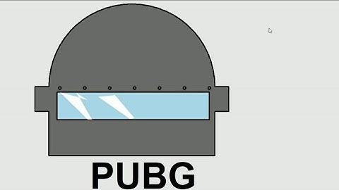 PUBG helmet logo with python turtle graphics| logo making with python