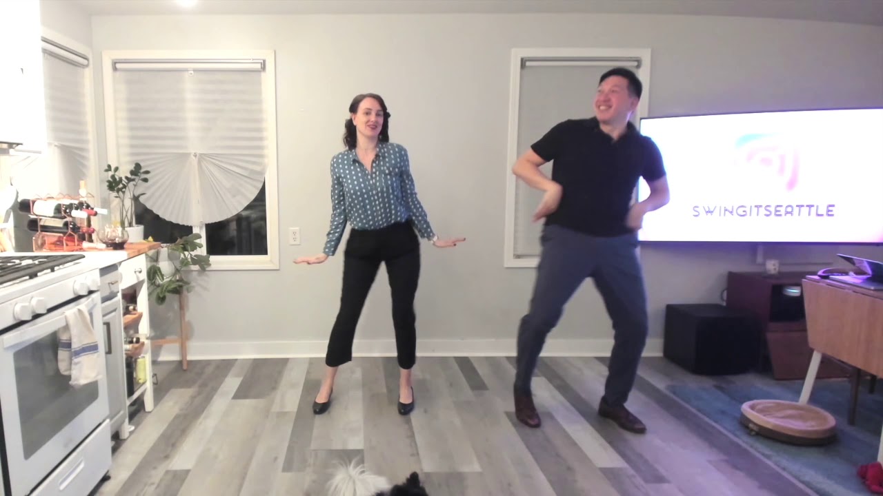 Swing It Seattle - Solo Jazz "Flat Foot Floogee" Katie & Mark Kihara