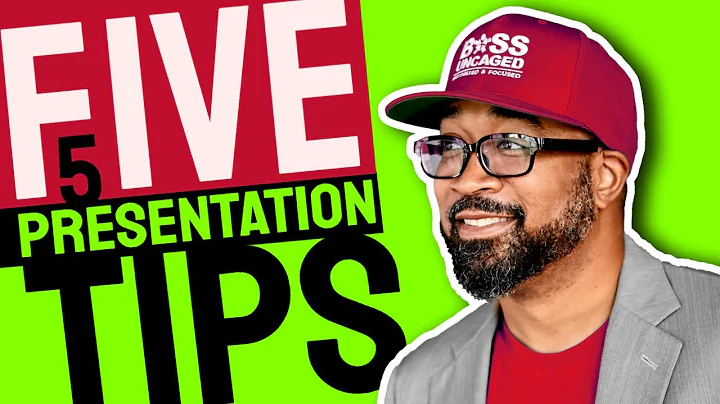 5 Quick Tips For An Awesome 5 Minute Presentation