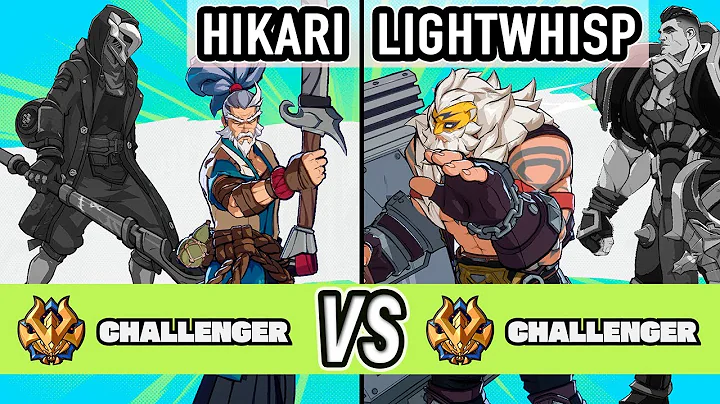 2XKO ▰ Hikari (Yasuo / Ekko) vs Lightwhisp (Darius / Braum) ▰ High Level Gameplay