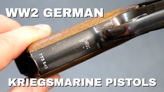 WW2 German Mauser Kriegsmarine Navy Pistols | Walk-In Wednesday