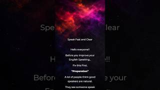 Preparation Makes Speaking Easy | Improve Your English by Reading Simple Sentences Daily