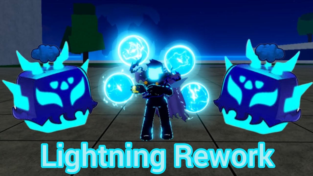 Lighting Fruit Rework Lightning Fruit Rework | Blox Fruits - YouTube