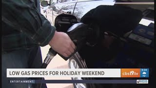 Low gas prices expected for Fourth of July weekend