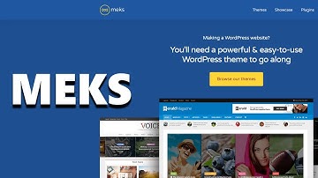 Meks WordPress Themes & Plugins - A Quick Look